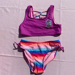 Girls 2 piece swimsuit